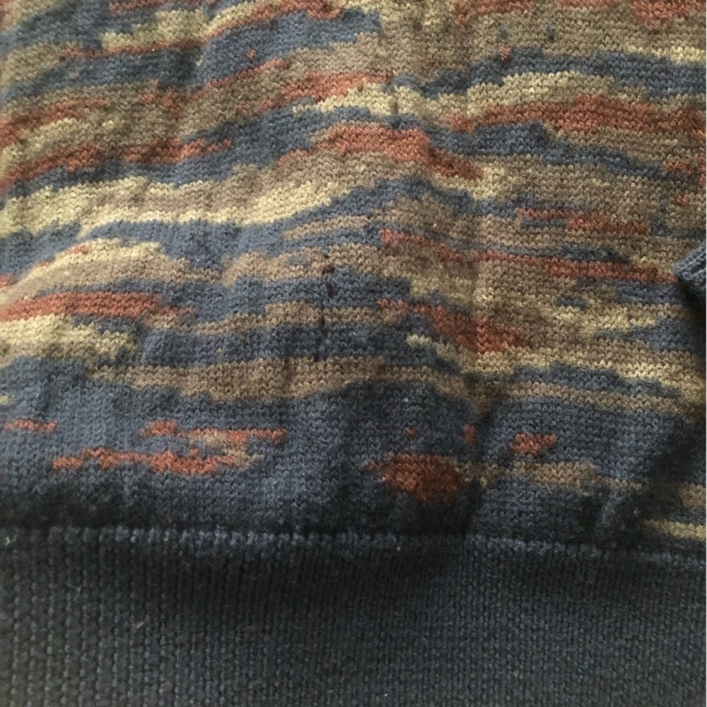 MASSIVE $10 SALE Frank & Oak 100% Wool Multitone Crewneck Sweater - Picture 2 of 12